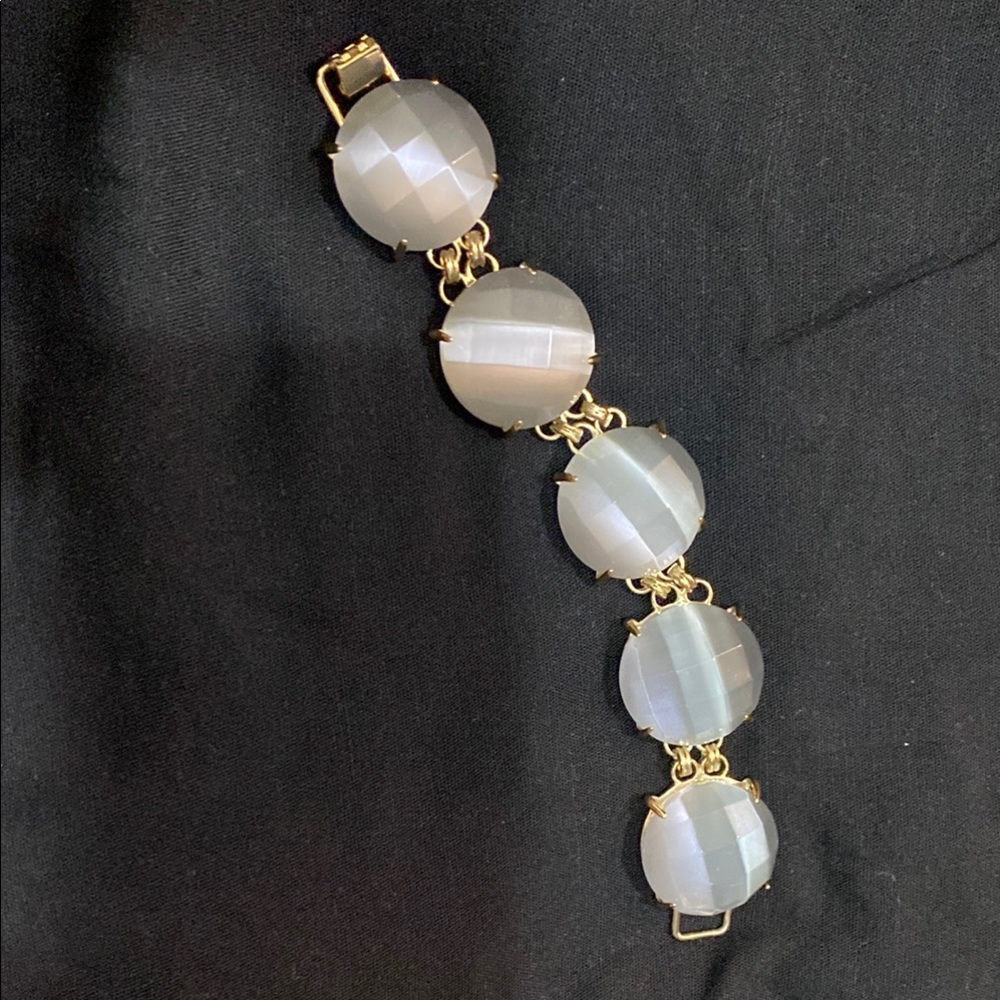 Kendra Scott Gold and Cream Bracelet